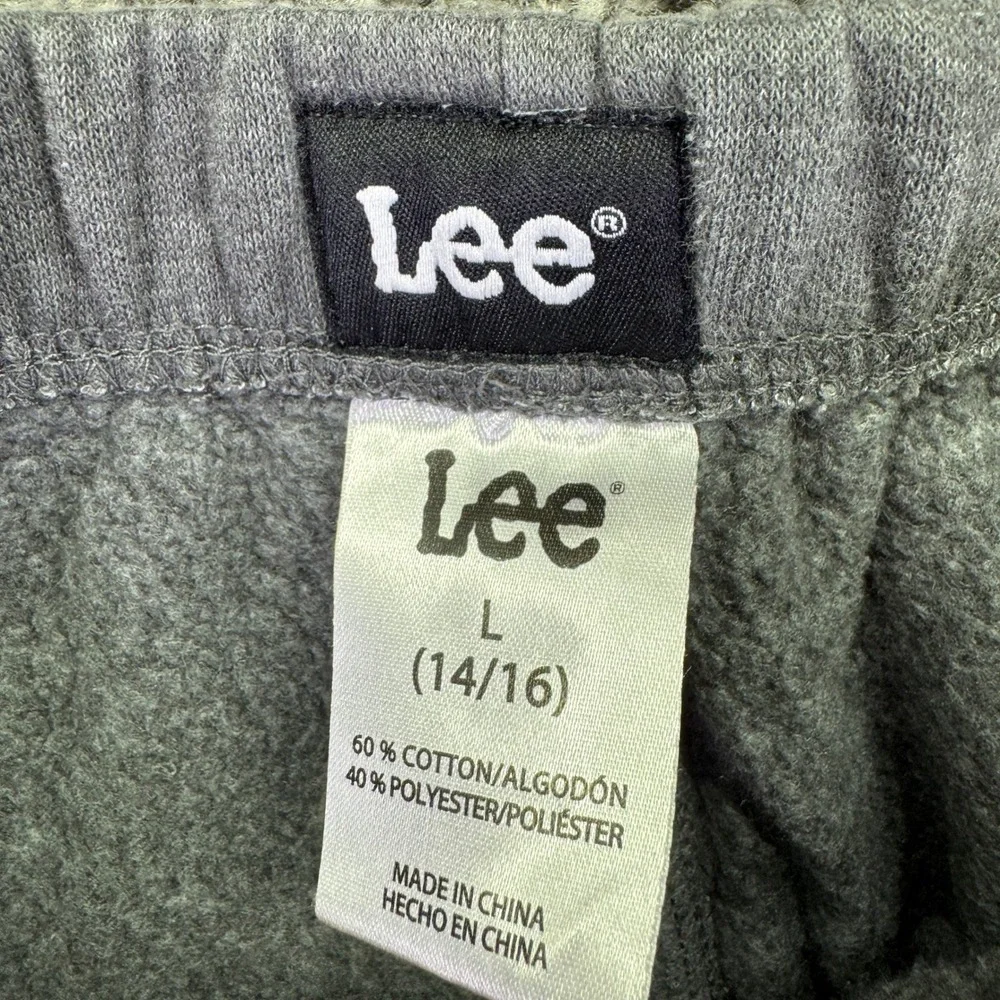 Lee Sweatpants Boys L 14/16 Gray Jogger